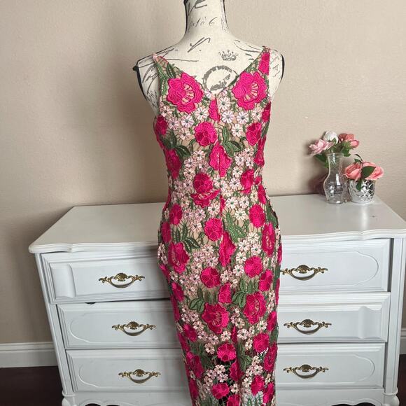 Floral midi dress - Picture 5 of 6